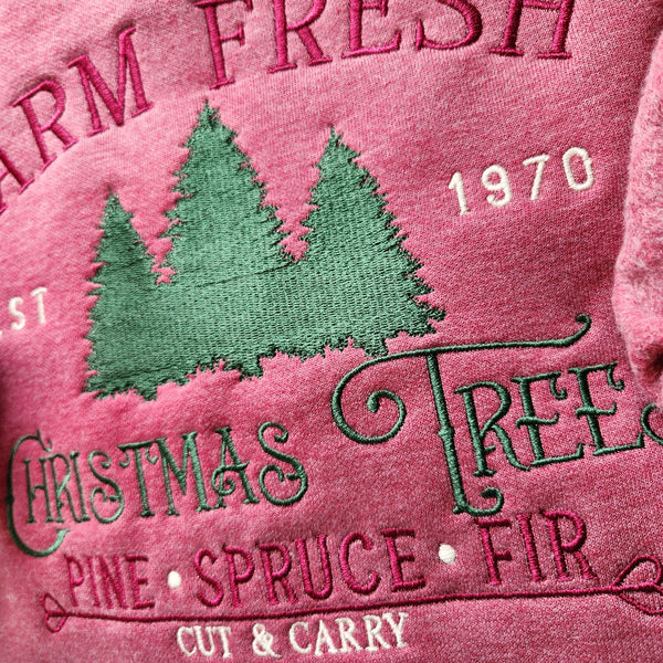 Farm Fresh Christmas Trees Crewneck