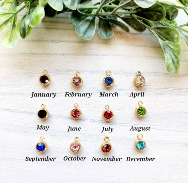Birthstone Mom Necklace