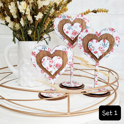 Valentine's Day Heart Trio