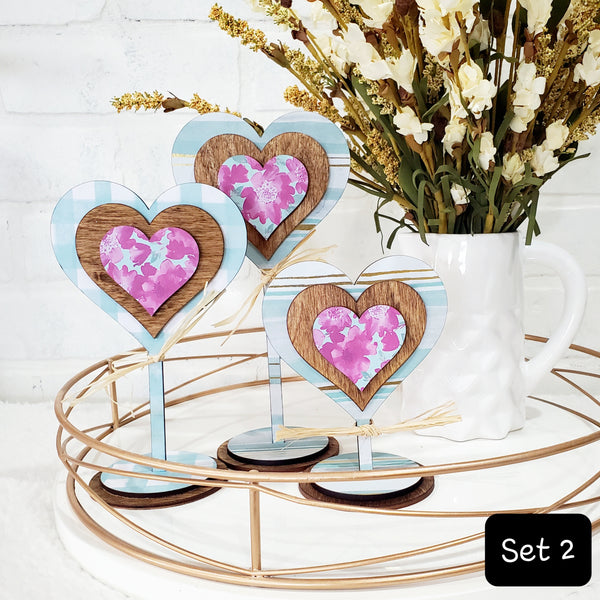 Valentine's Day Heart Trio