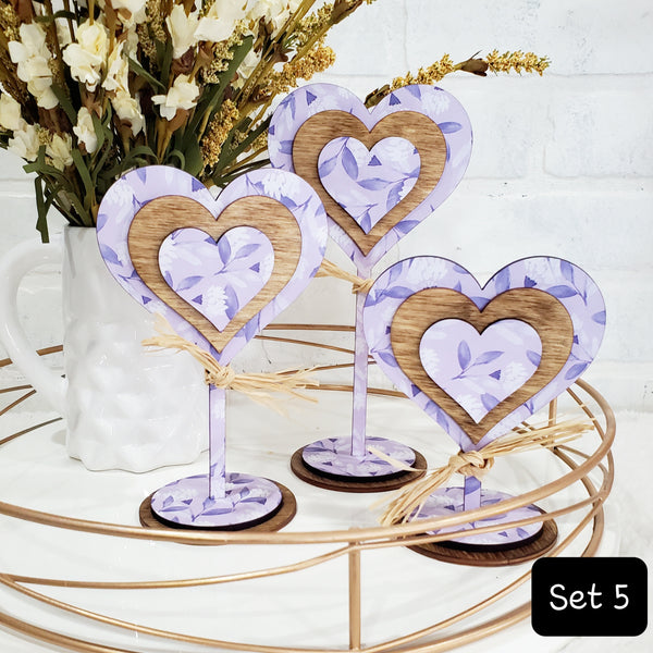 Valentine's Day Heart Trio