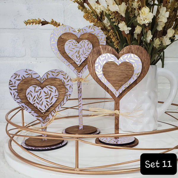 Valentine's Day Heart Trio