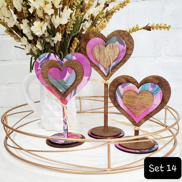 Valentine's Day Heart Trio