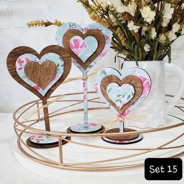 Valentine's Day Heart Trio