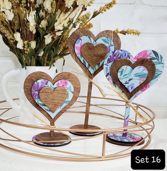 Valentine's Day Heart Trio