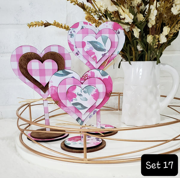 Valentine's Day Heart Trio