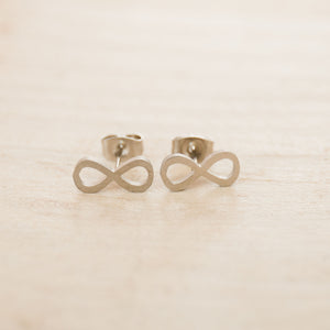 INFINITY STUD EARRINGS