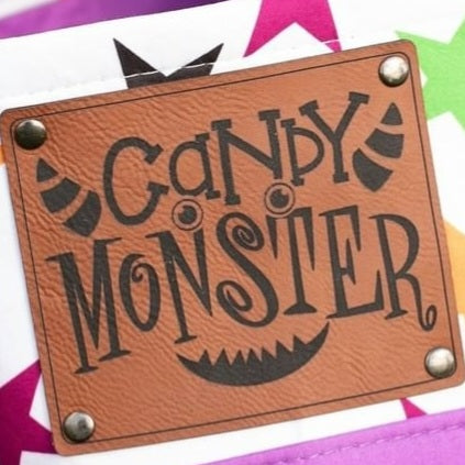 Purple Stripe Halloween Basket