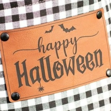 Orange Stripe Halloween Basket